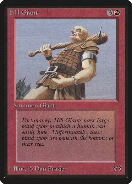 Hill Giant, Beta Edition #8782