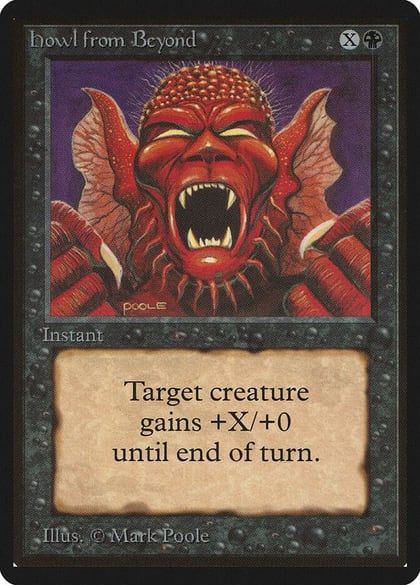 Howl from Beyond, Beta Edition #8785