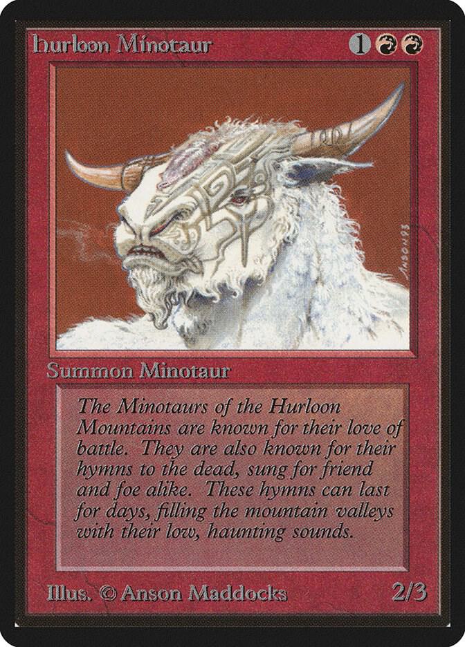 Hurloon Minotaur, Beta Edition #8787