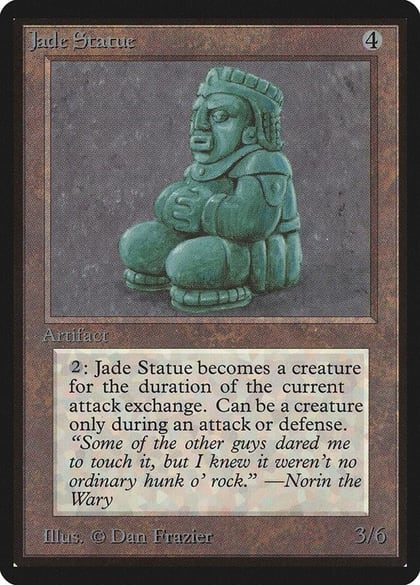 Jade Statue, Beta Edition #8804