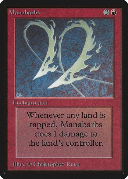 Manabarbs, Beta Edition #8832