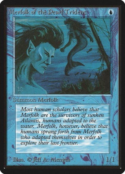 Merfolk of the Pearl Trident, Beta Edition #8834