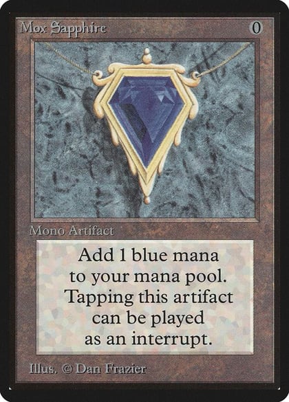 Mox Sapphire, Beta Edition #8845