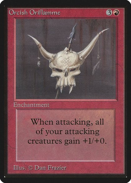 Orcish Oriflamme, Beta Edition #8854