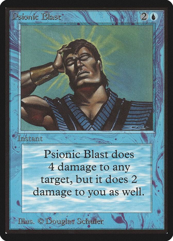 Psionic Blast, Beta Edition #8872
