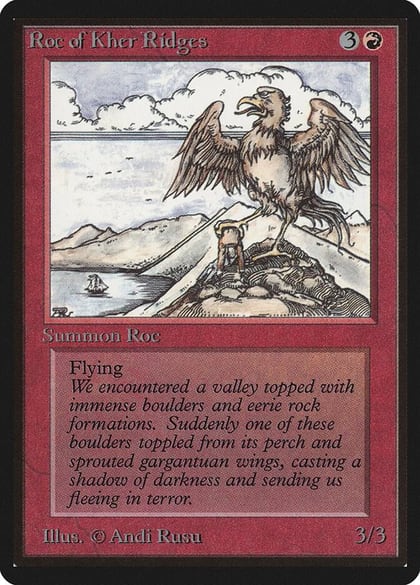 Roc of Kher Ridges, Beta Edition #8884