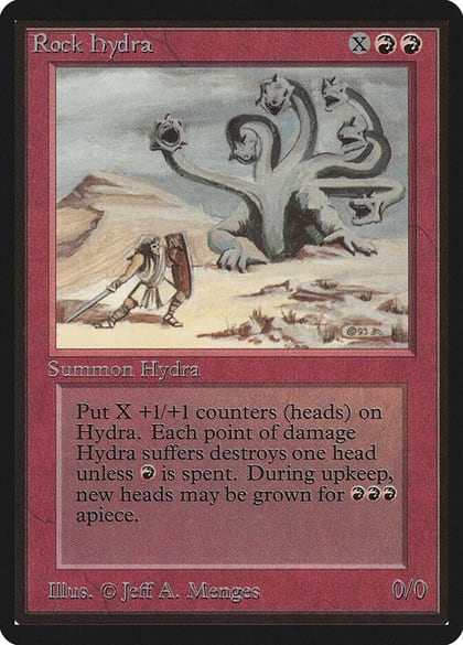 Rock Hydra, Beta Edition #8885