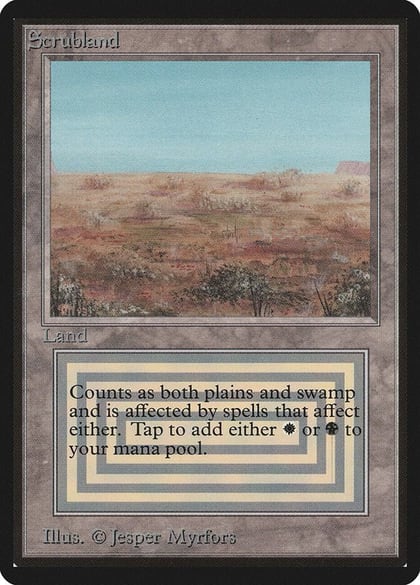 Scrubland, Beta Edition #8894