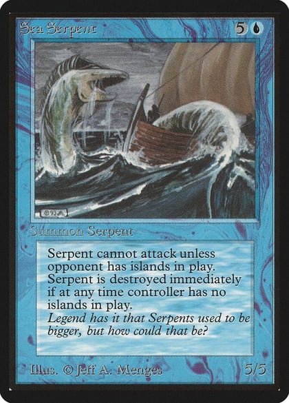 Sea Serpent, Beta Edition #8896