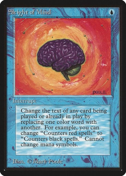 Sleight of Mind, Beta Edition #8906