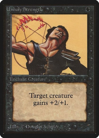 Unholy Strength, Beta Edition #8939