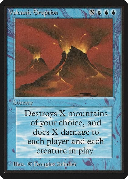 Volcanic Eruption, Beta Edition #8945