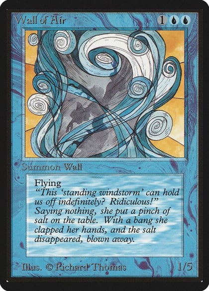 Wall of Air, Beta Edition #8947