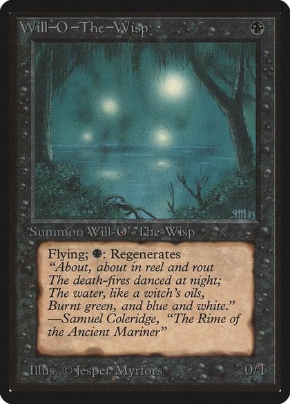 Will-o'-the-Wisp, Beta Edition #8966
