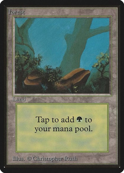 Forest (A), Beta Edition #91897
