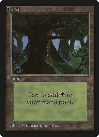Forest (C), Beta Edition #91902
