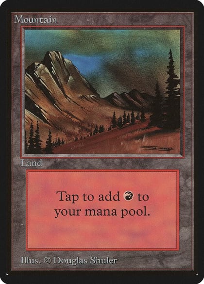 Mountain (C), Beta Edition #91909