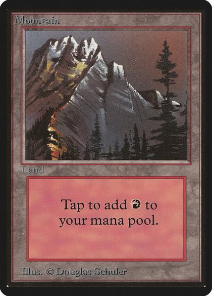 Mountain (A), Beta Edition #91911