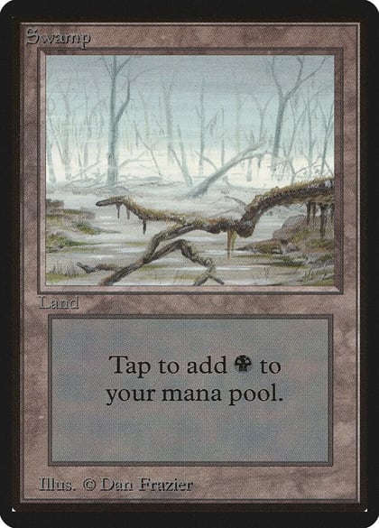 Swamp (A), Beta Edition #91916