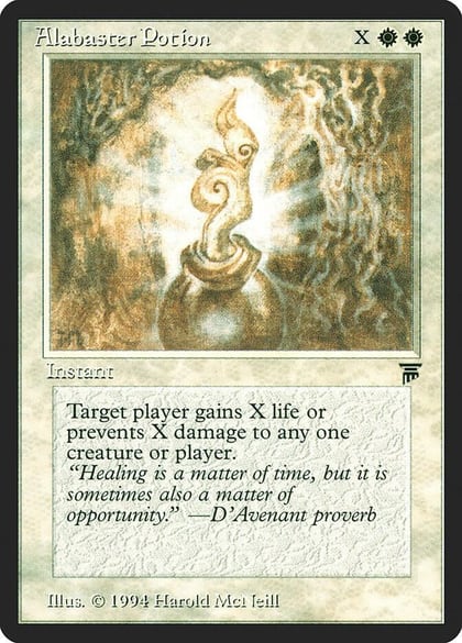 Alabaster Potion, Legends #3791