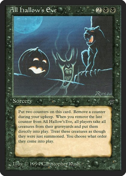All Hallow's Eve, Legends #3793