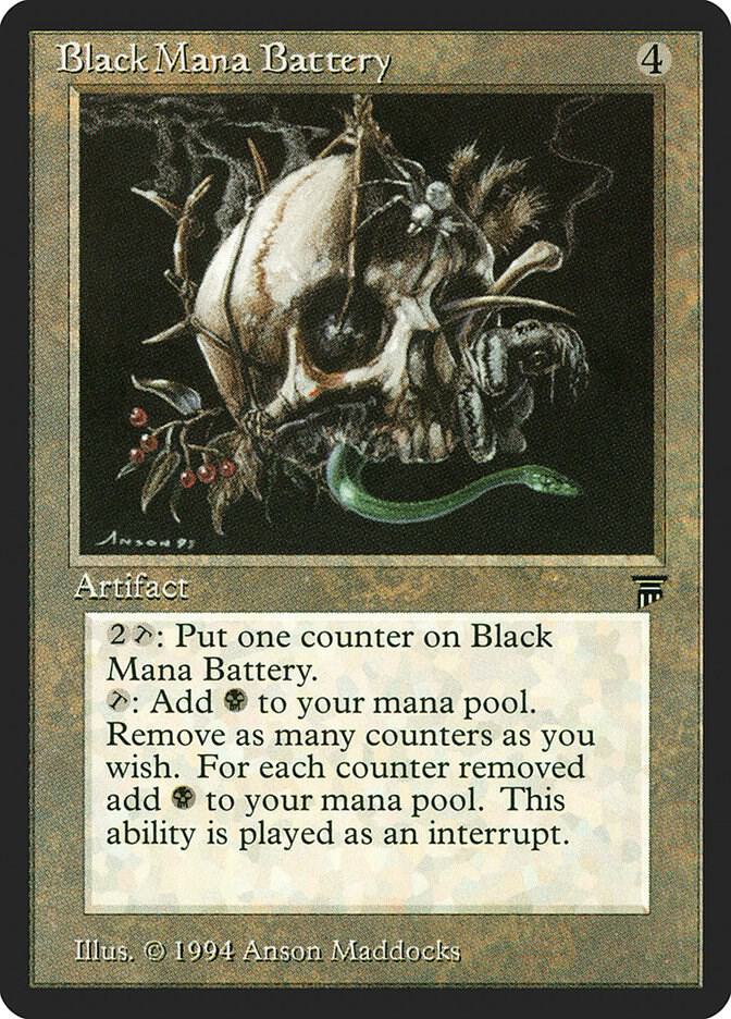 Black Mana Battery, Legends #3811
