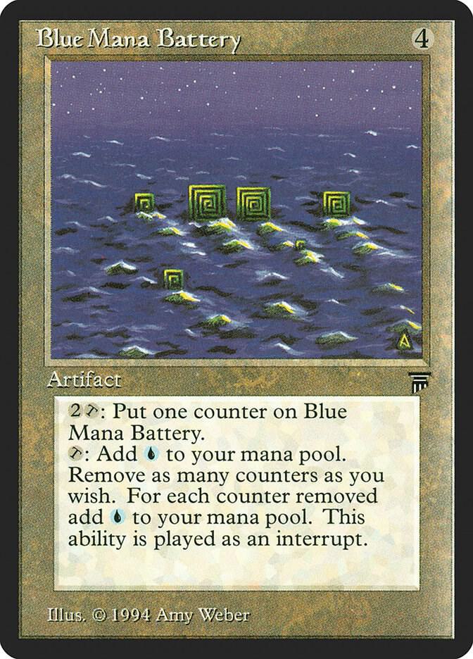 Blue Mana Battery, Legends #3815