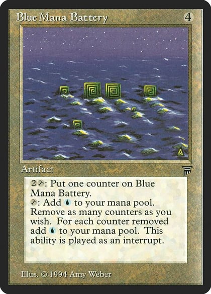 Blue Mana Battery, Legends #3815
