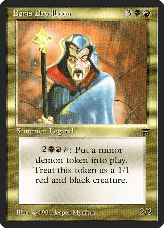 Boris Devilboon, Legends #3817