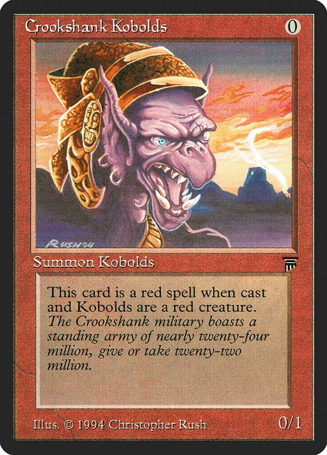 Crookshank Kobolds, Legends #3836