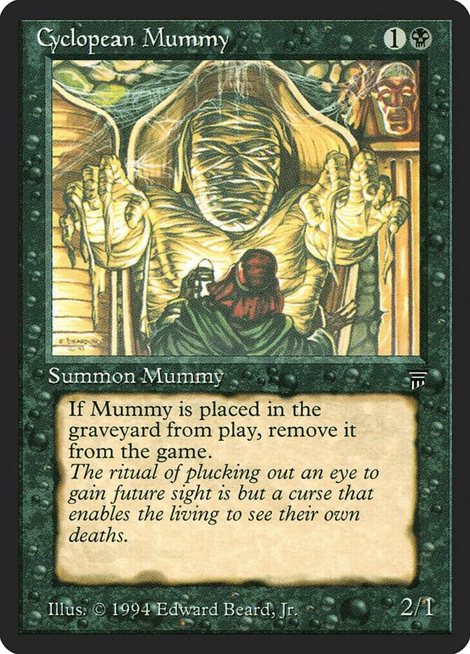 Cyclopean Mummy, Legends #3837