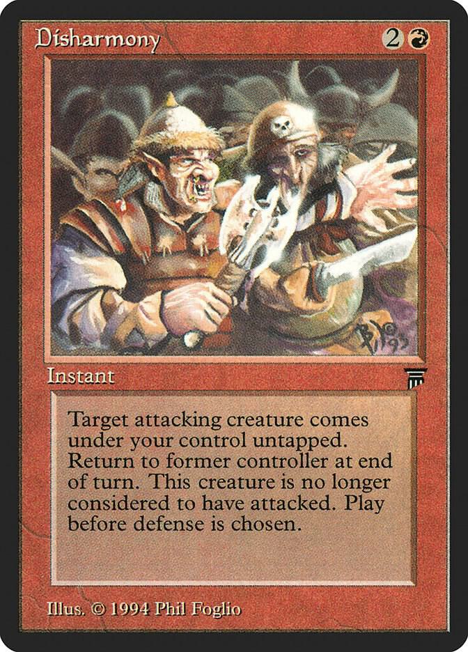 Disharmony, Legends #3843