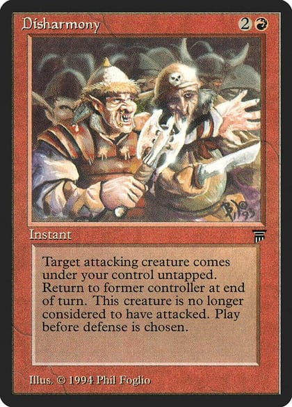 Disharmony, Legends #3843