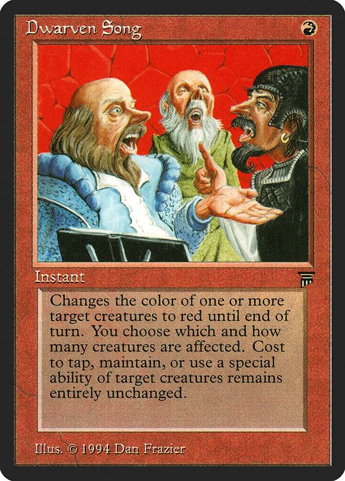 Dwarven Song, Legends #3849