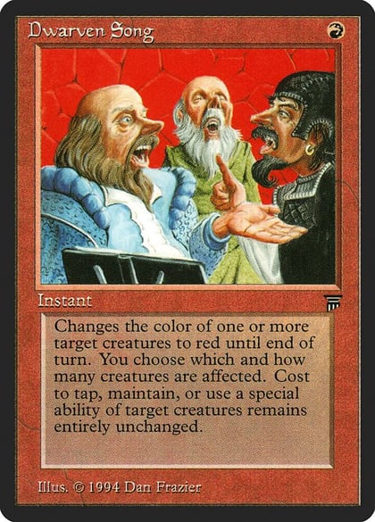 Dwarven Song, Legends #3849