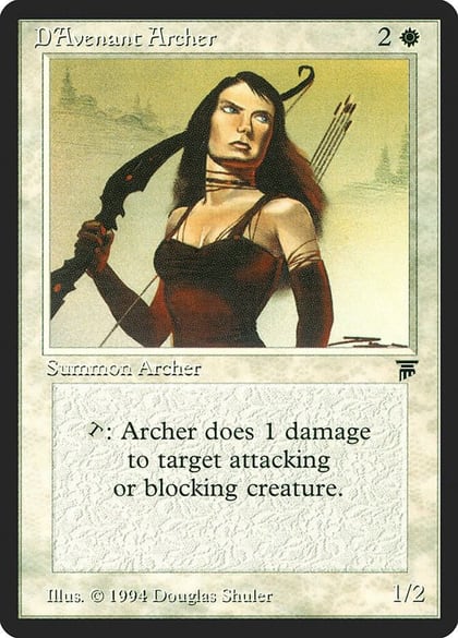 D'Avenant Archer, Legends #3850