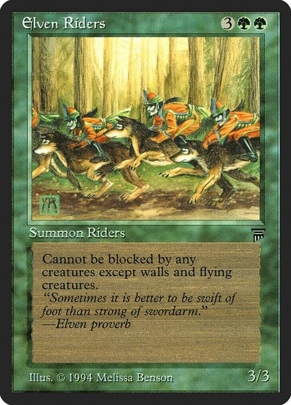 Elven Riders, Legends #3853