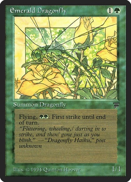 Emerald Dragonfly, Legends #3854