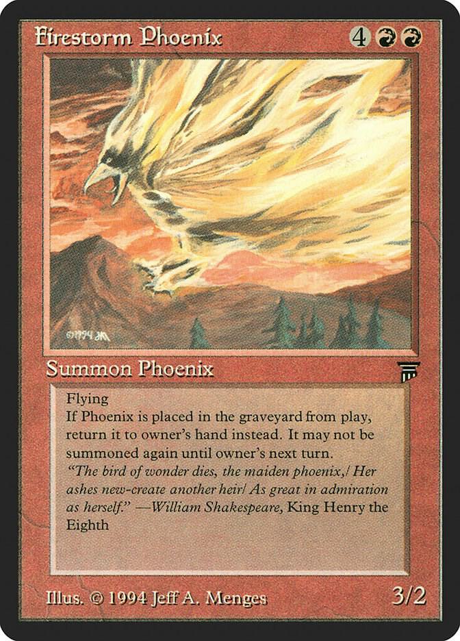 Firestorm Phoenix, Legends #3867