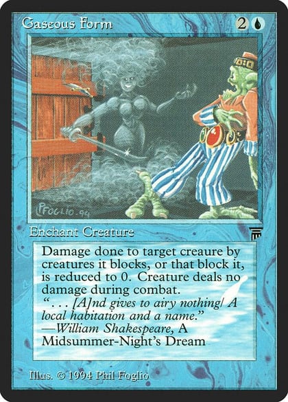 Gaseous Form, Legends #3876
