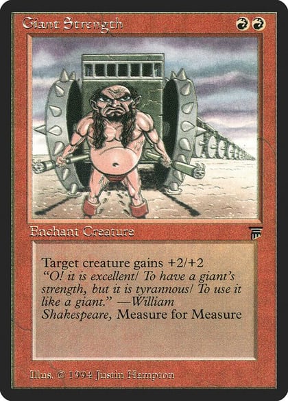 Giant Strength, Legends #3880