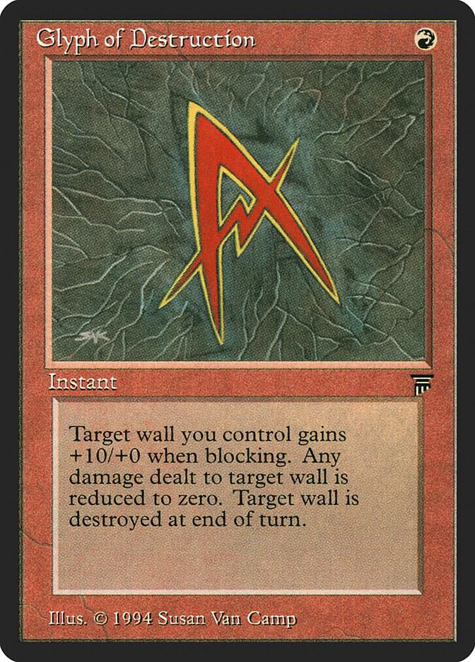 Glyph of Destruction, Legends #3883