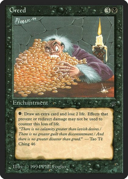 Greed, Legends #3892