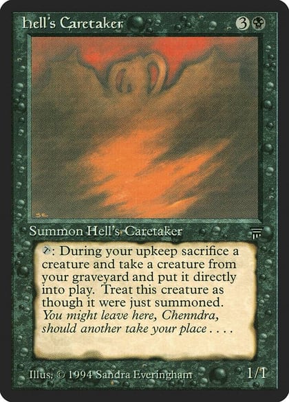 Hell's Caretaker, Legends #3902