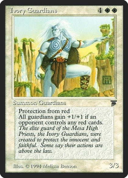 Ivory Guardians, Legends #3917