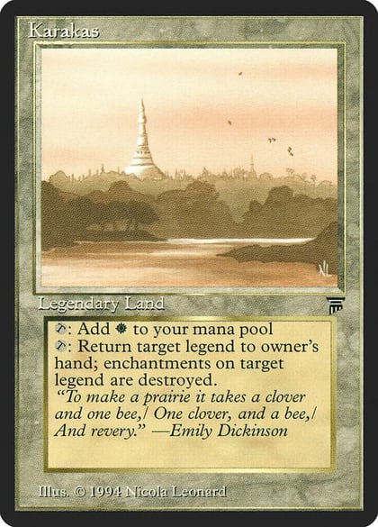 Karakas, Legends #3925