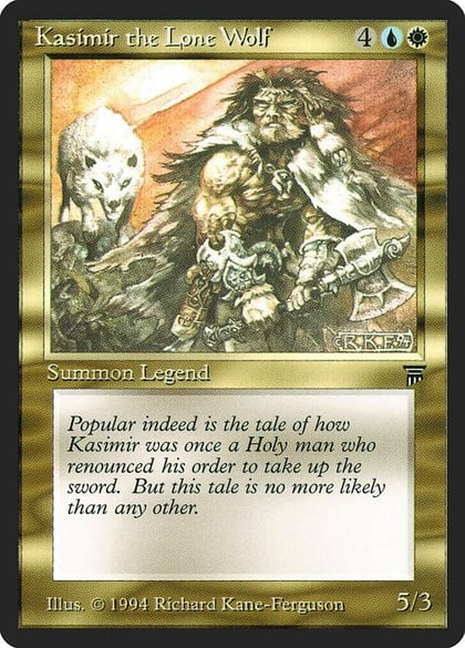 Kasimir the Lone Wolf, Legends #3926