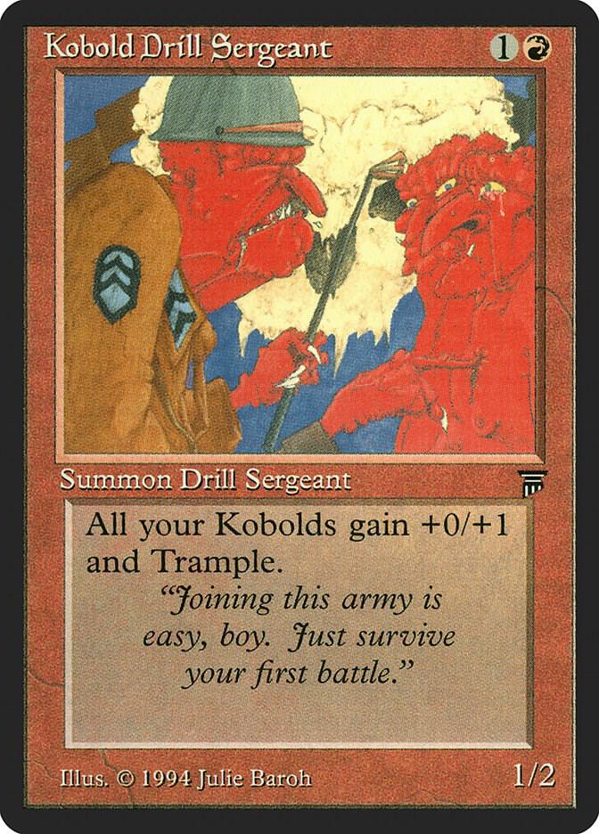 Kobold Drill Sergeant, Legends #3932