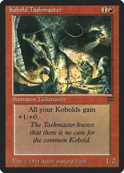 Kobold Taskmaster, Legends #3934