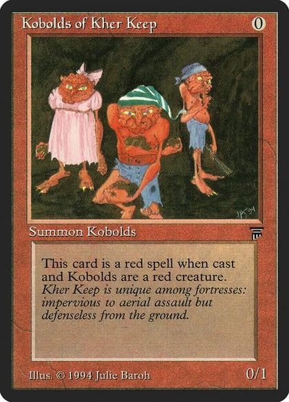 Kobolds of Kher Keep, Legends #3935